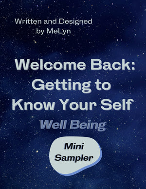 Open image in slideshow, Welcome Back: Getting to Know Your Self-Well Being Mini Sampler
